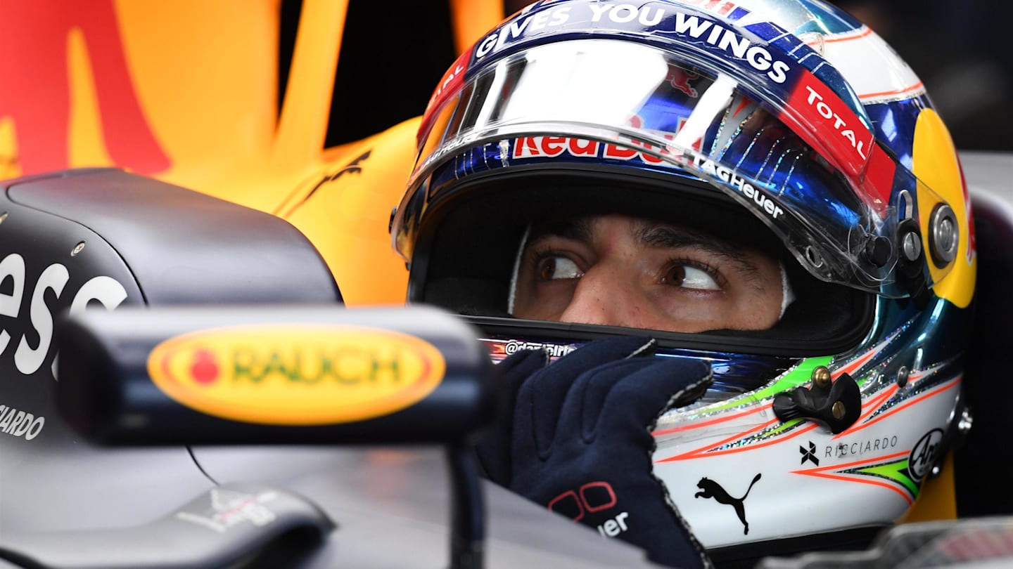 Daniel Ricciardo (AUS) Red Bull Racing RB12 at Formula One World Championship, Rd10, British Grand