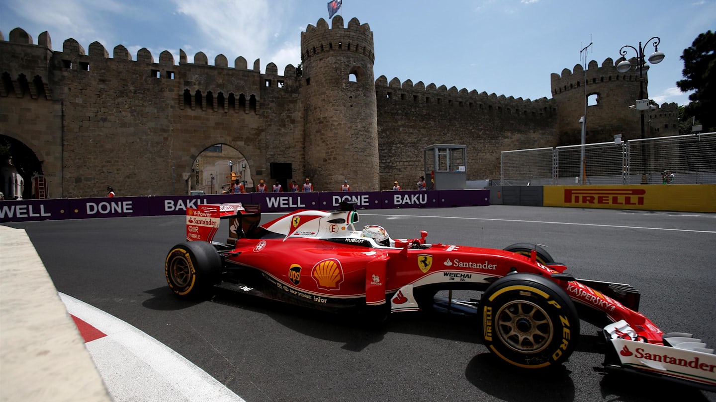 Sebastian Vettel (GER) Ferrari SF16-H at Formula One World Championship, Rd8, European Grand Prix,