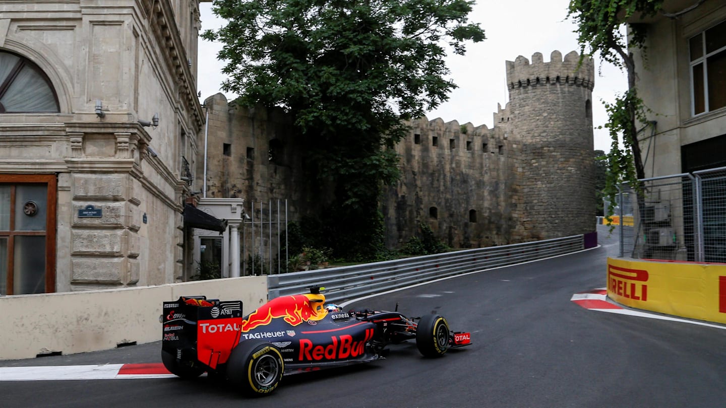 Max Verstappen (NED) Red Bull Racing RB12 at Formula One World Championship, Rd8, European Grand