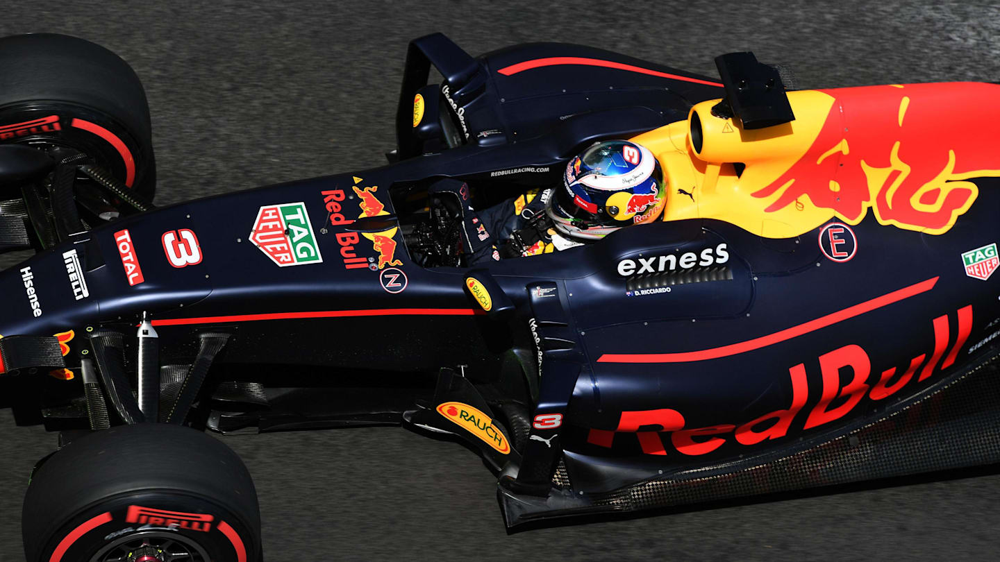 Daniel Ricciardo (AUS) Red Bull Racing RB12 at Formula One World Championship, Rd8, European Grand