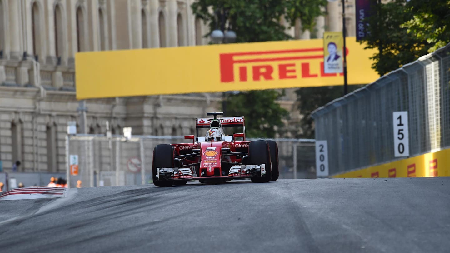 Sebastian Vettel (GER) Ferrari SF16-H at Formula One World Championship, Rd8, European Grand Prix,