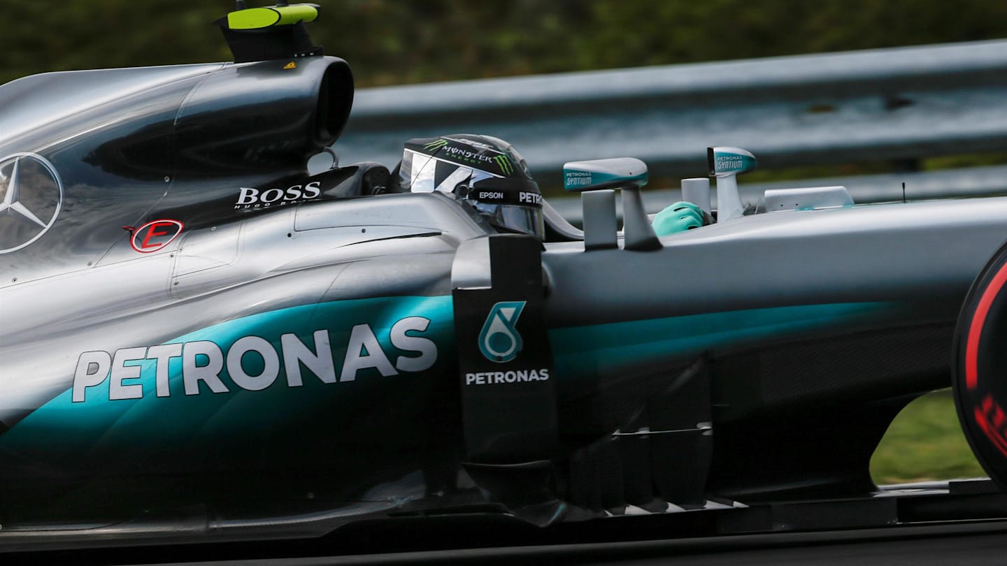 Nico Rosberg (GER) Mercedes-Benz F1 W07 Hybrid at Formula One World Championship, Rd11, Hungarian