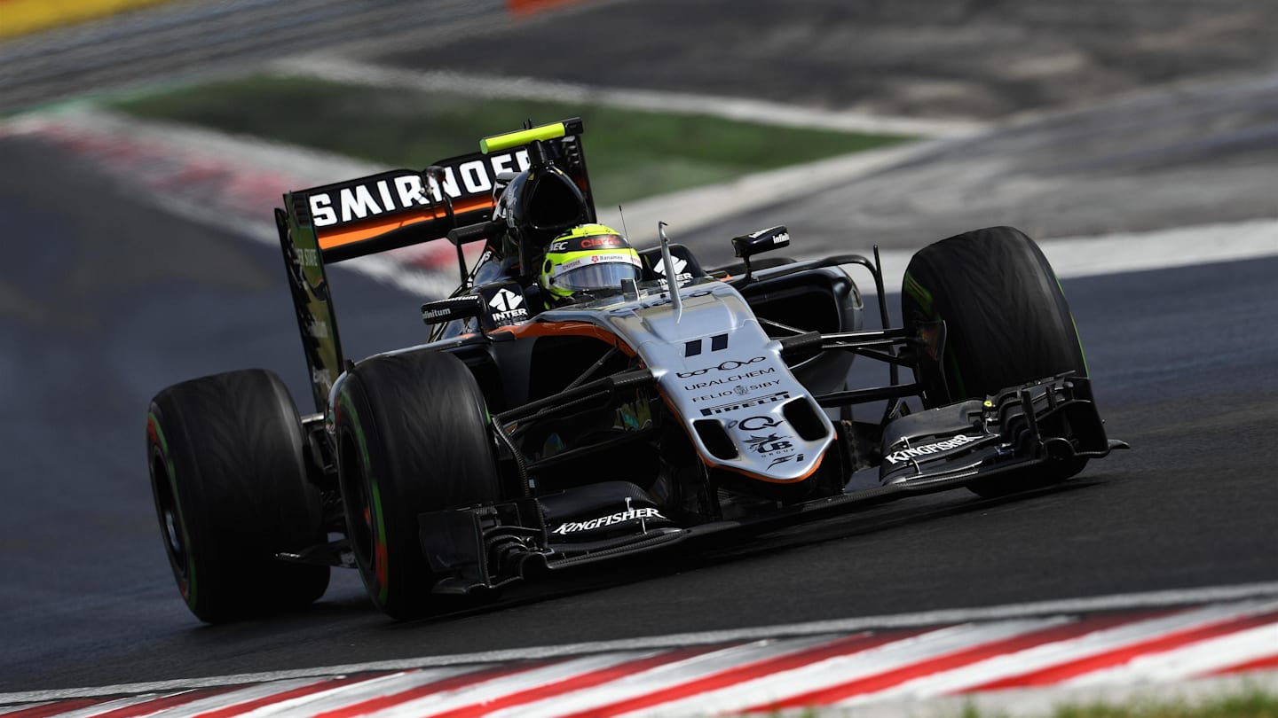 Sergio Perez (MEX) Force India VJM09 at Formula One World Championship, Rd11, Hungarian Grand Prix,