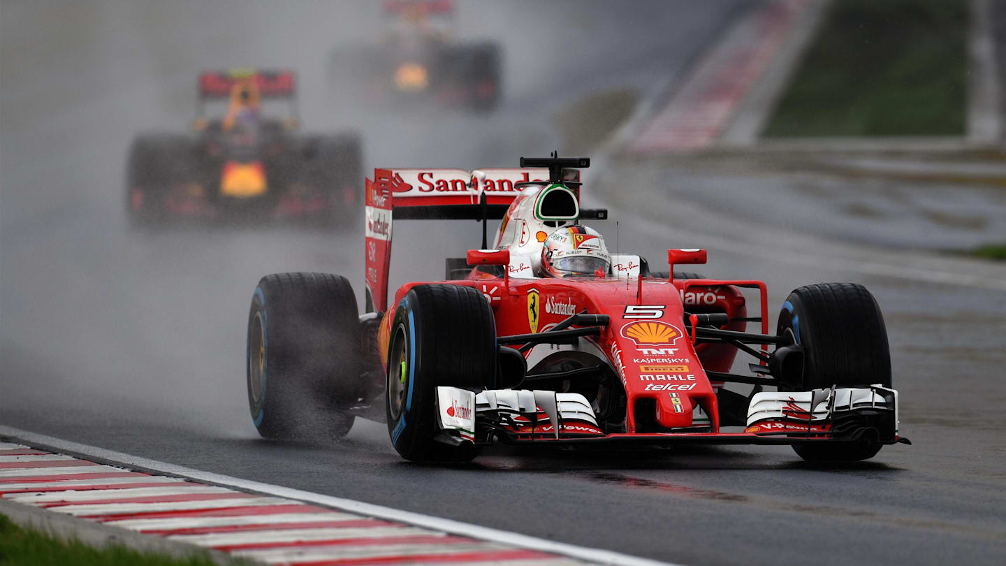 Sebastian Vettel (GER) Ferrari SF16-H at Formula One World Championship, Rd11, Hungarian Grand