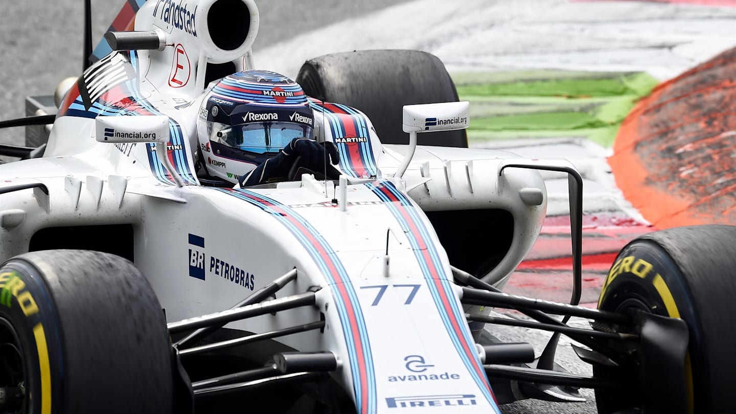 Valtteri Bottas (FIN) Williams FW38 at Formula One World Championship, Rd14, Italian Grand Prix,