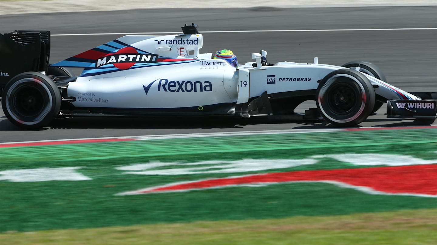 Felipe Massa (BRA) Williams FW38 at Formula One World Championship, Rd16, Malaysian Grand Prix, Practice, Sepang, Malaysia, Friday 30 September 2016. © Sutton Images