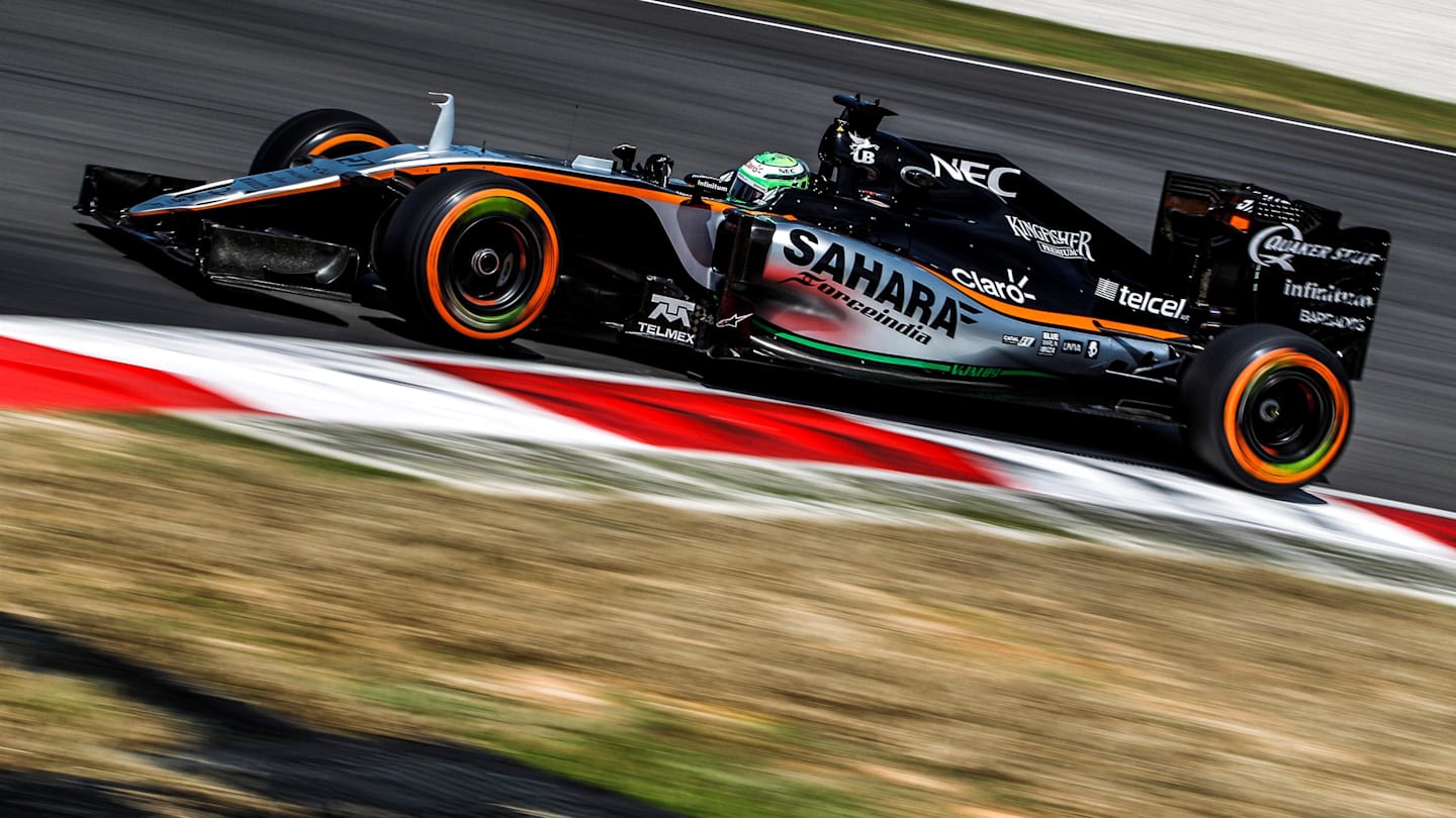 Nico Hulkenberg (GER) Force India VJM09 at Formula One World Championship, Rd16, Malaysian Grand Prix, Practice, Sepang, Malaysia, Friday 30 September 2016. © Sutton Images