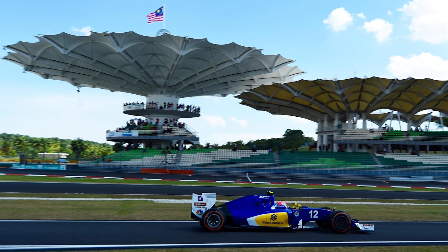 Felipe Nasr (BRA) Sauber C35 at Formula One World Championship, Rd16, Malaysian Grand Prix, Practice, Sepang, Malaysia, Friday 30 September 2016. © Sutton Images