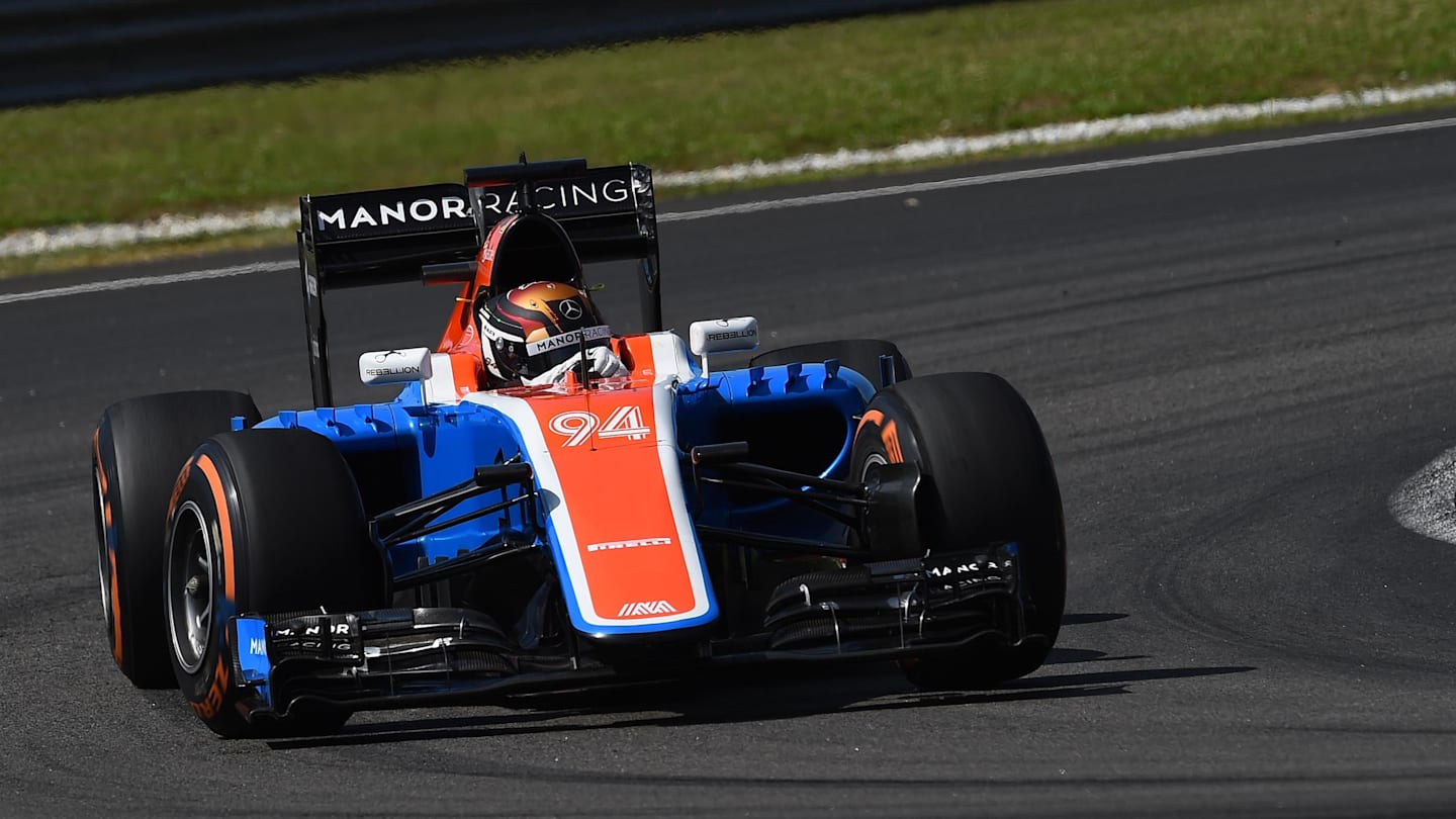 Pascal Wehrlein (GER) Manor Racing MRT05 at Formula One World Championship, Rd16, Malaysian Grand Prix, Practice, Sepang, Malaysia, Friday 30 September 2016. © Sutton Images