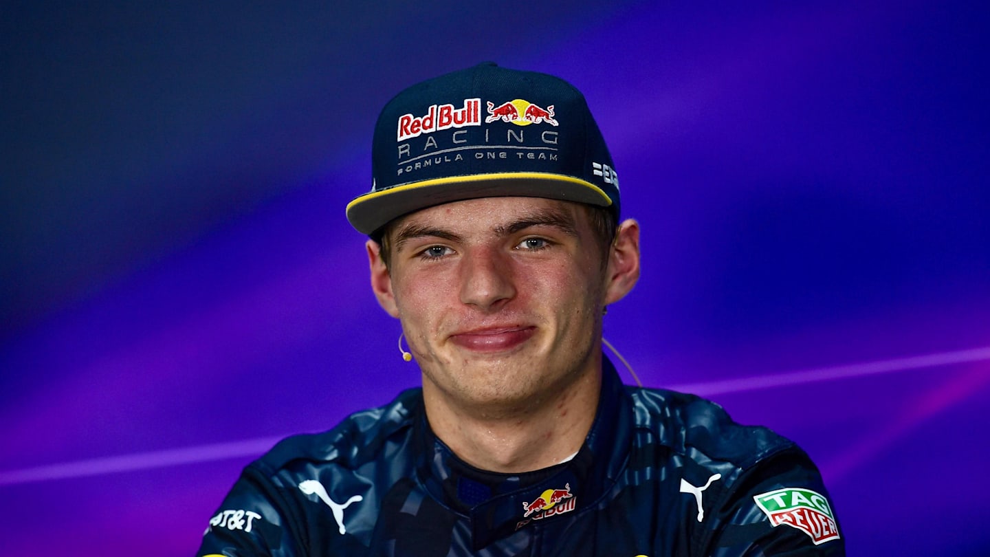 Max Verstappen (NED) Red Bull Racing in the Press Conference at Formula One World Championship, Rd16, Malaysian Grand Prix, Qualifying, Sepang, Malaysia, Saturday 1 October 2016. © Sutton Images