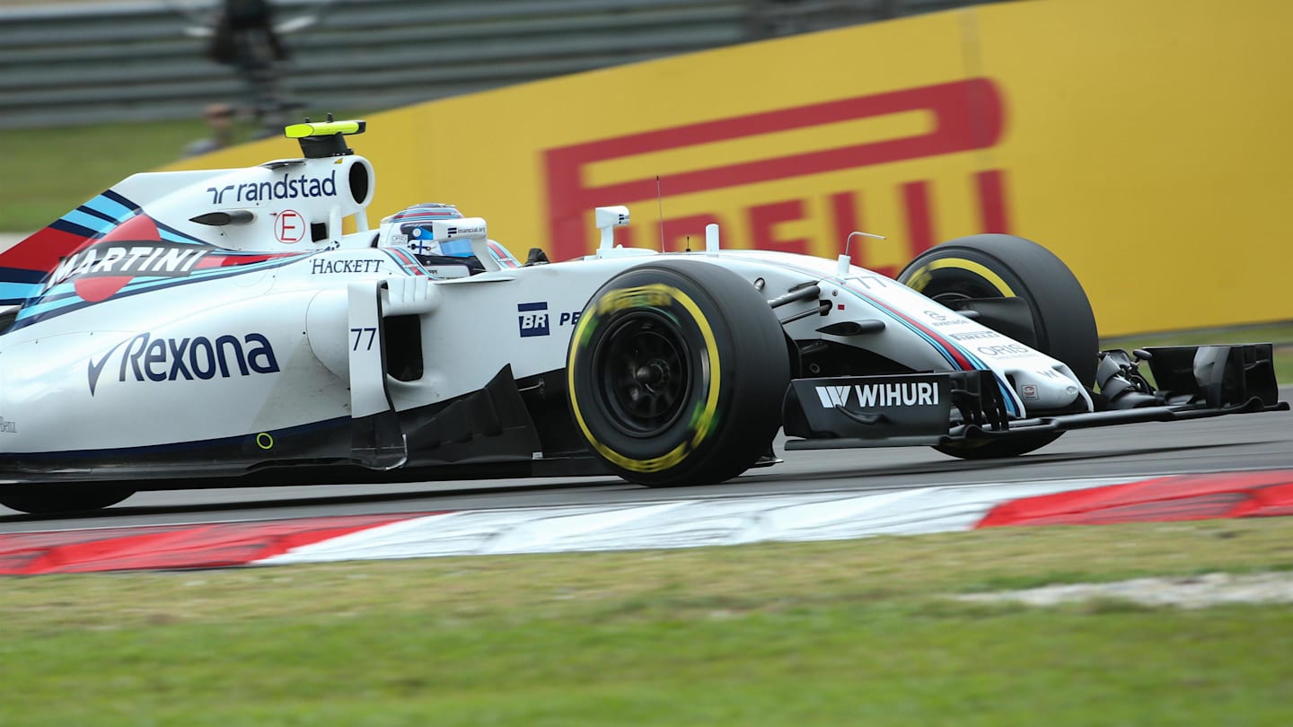 Valtteri Bottas (FIN) Williams FW38 at Formula One World Championship, Rd16, Malaysian Grand Prix, Qualifying, Sepang, Malaysia, Saturday 1 October 2016. © Sutton Images