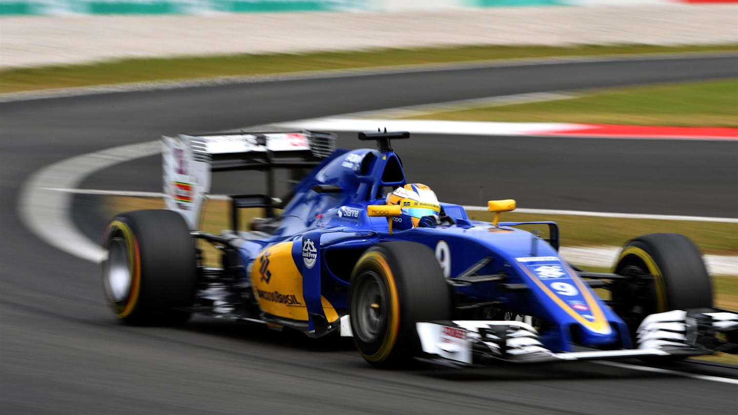 Marcus Ericsson (SWE) Sauber C35 at Formula One World Championship, Rd16, Malaysian Grand Prix, Qualifying, Sepang, Malaysia, Saturday 1 October 2016. © Sutton Images