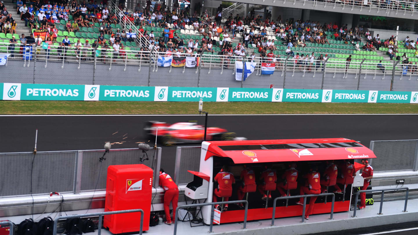 Kimi Raikkonen (FIN) Ferrari SF16-H at Formula One World Championship, Rd16, Malaysian Grand Prix, Qualifying, Sepang, Malaysia, Saturday 1 October 2016. © Sutton Images