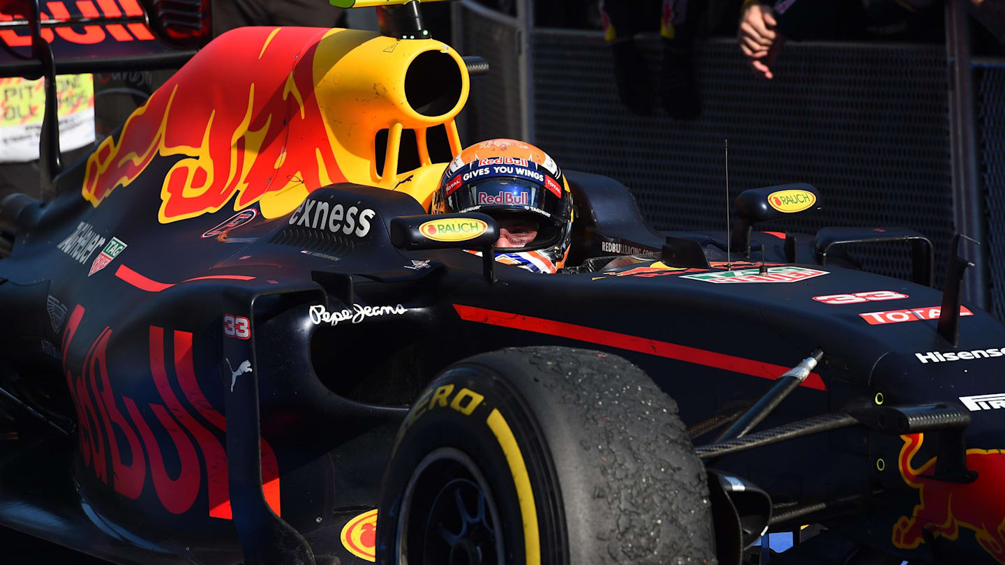 Max Verstappen (NED) Red Bull Racing RB12 in Parc ferme at Formula One World Championship, Rd16, Malaysian Grand Prix, Race,  Sepang, Malaysia, Sunday 2 October 2016. © Sutton Images