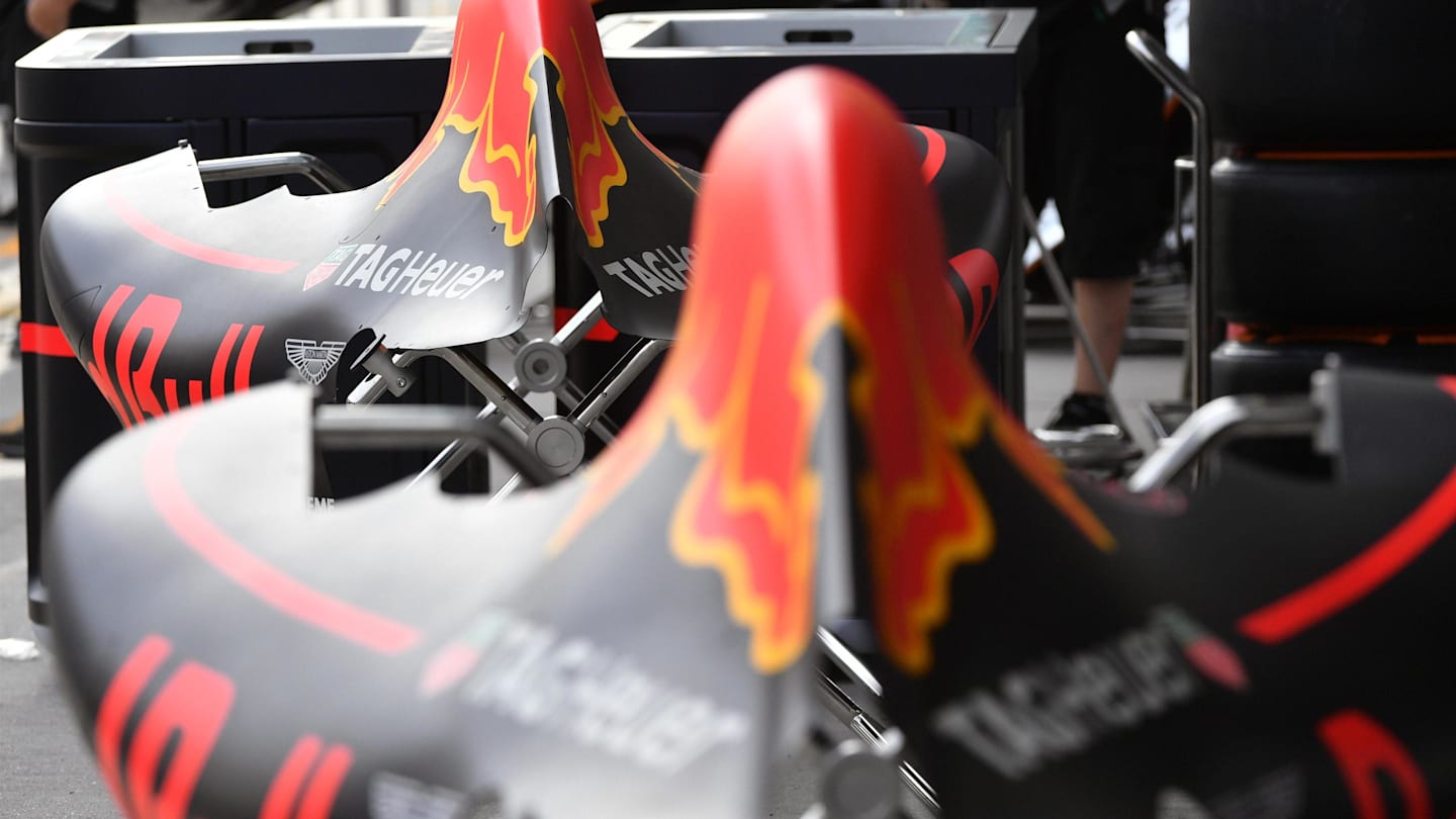 Red Bull Racing RB12 bodywork at Formula One World Championship, Rd16, Malaysian Grand Prix, Preparations, Sepang, Malaysia, Thursday 29 September 2016. © Sutton Images