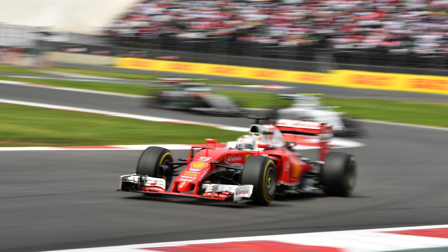 Sebastian Vettel (GER) Ferrari SF16-H at Formula One World Championship, Rd19, Mexican Grand Prix,