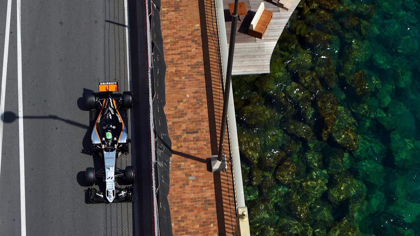 Nico Hulkenberg (GER) Force India VJM09 at Formula One World Championship, Rd6, Monaco Grand Prix,