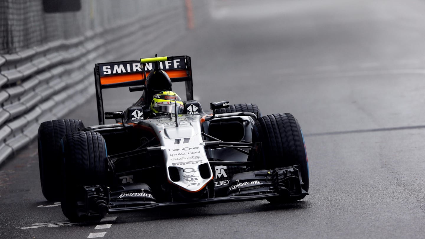 Sergio Perez (MEX) Force India VJM09 at Formula One World Championship, Rd6, Monaco Grand Prix,