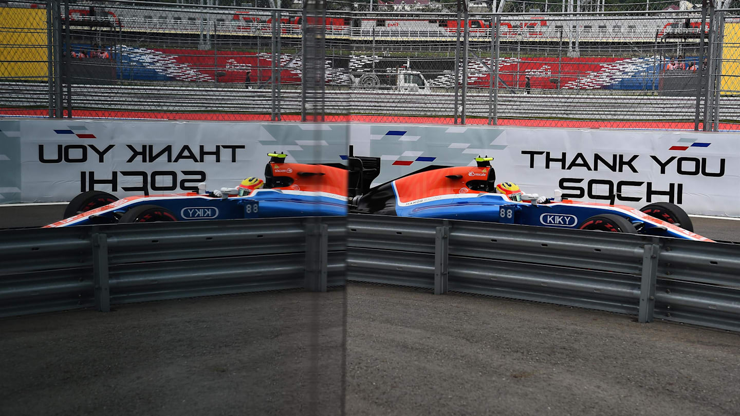 Rio Haryanto (IDN) Manor Racing MRT05 at Formula One World Championship, Rd4, Russian Grand Prix,