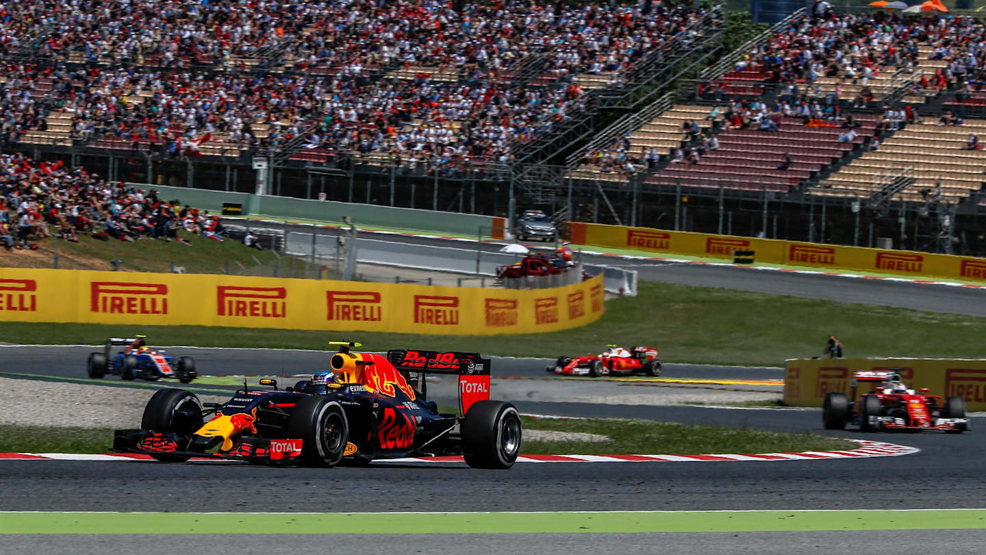 Max Verstappen (NED) Red Bull Racing RB12 at Formula One World Championship, Rd5, Spanish Grand