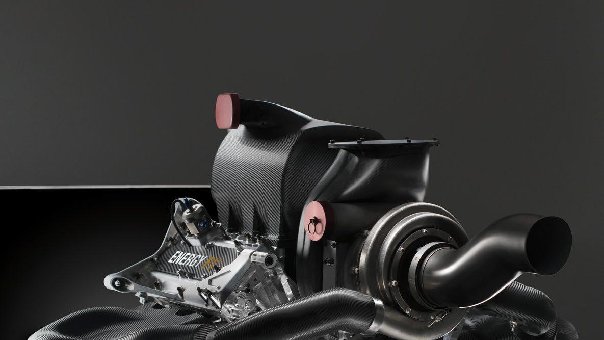  Renault's Energy F1-2014 engine. © Renault Sport