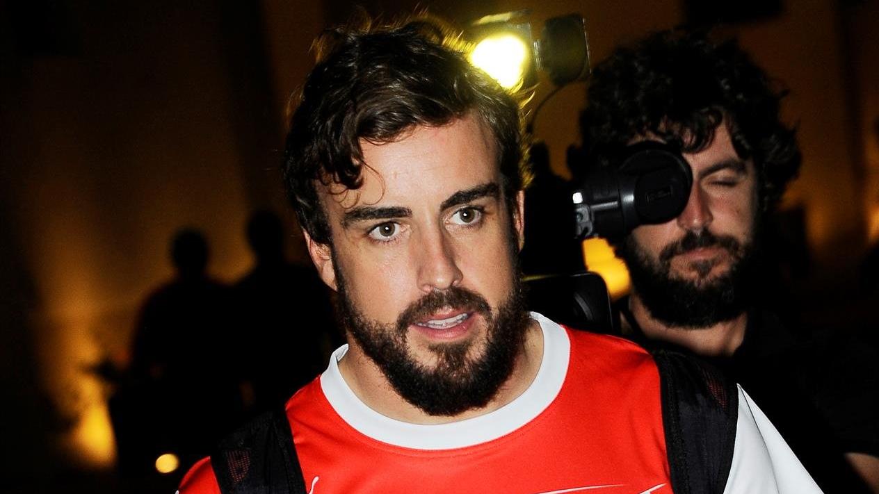 Fernando Alonso (ESP) Ferrari. Formula One World Championship, Rd19, Abu Dhabi Grand Prix, Race, Yas Marina Circuit, Abu Dhabi, UAE, Sunday, 23 November 2014. © Sutton Images