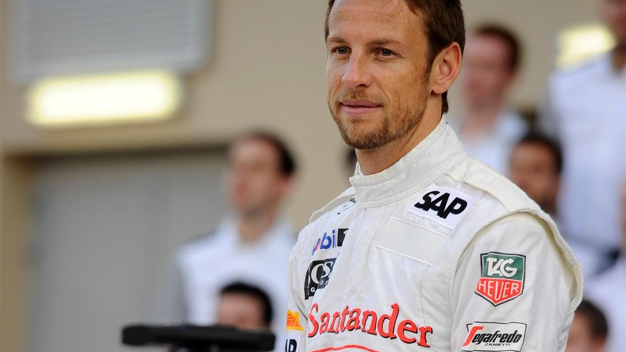 Jenson Button (GBR) McLaren. Formula One World Championship, Rd19, Abu Dhabi Grand Prix, Preparations, Yas Marina Circuit, Abu Dhabi, UAE, Thursday, 20 November 2014