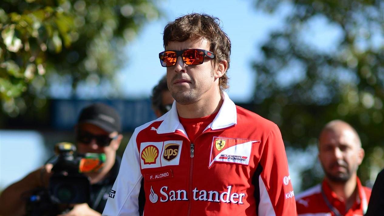 Fernando Alonso (ESP) Ferrari. Formula One World Championship, Rd1, Australian Grand Prix, Practice, Albert Park, Melbourne, Australia, Friday, 14 March 2014