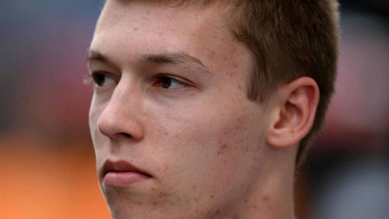 Daniil Kvyat (RUS) Scuderia Toro Rosso. Formula One World Championship, Rd19, Brazilian Grand Prix, Preparations, Sao Paulo, Brazil, Thursday, 21 November 2013. © Sutton Images