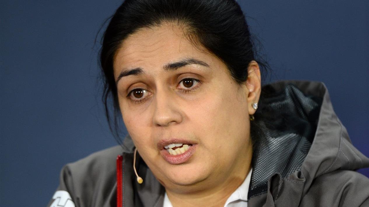 Monisha Kaltenborn (AUT) Sauber Team Prinicpal in the Press Conference. Formula One World Championship, Rd17, United States Grand Prix, Practice, Austin, Texas, USA, Friday, 31 October 2014