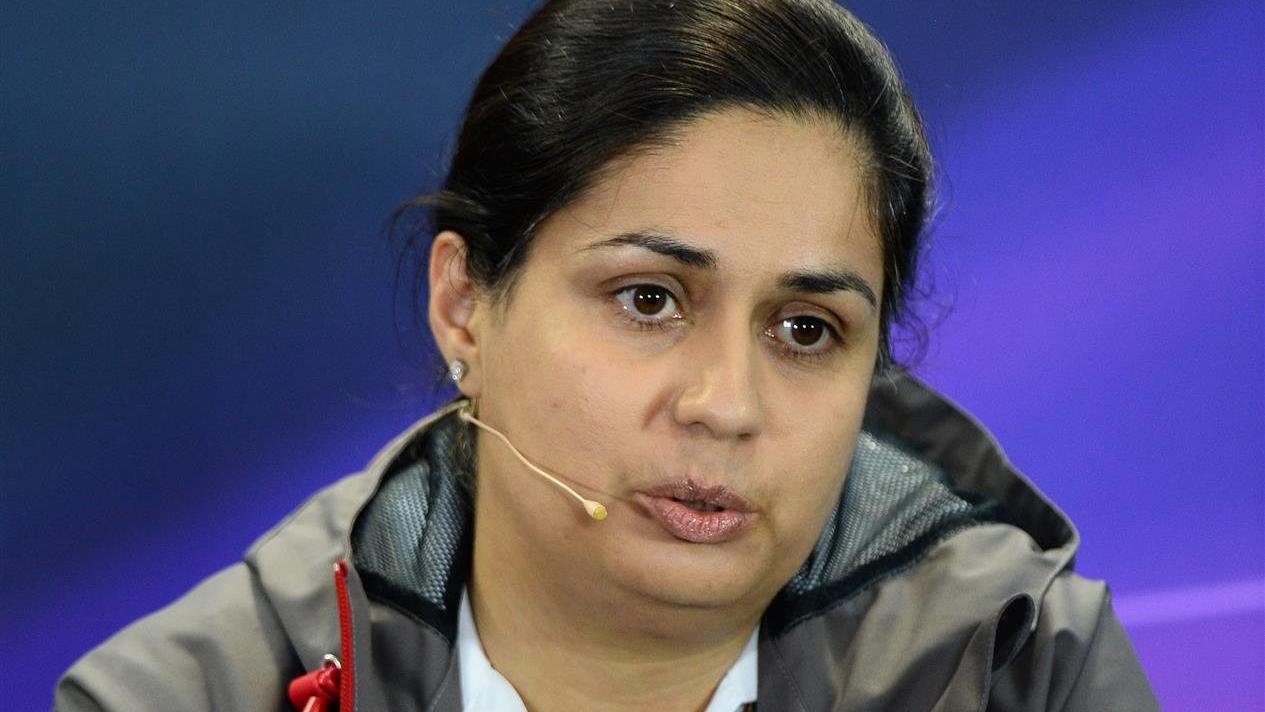 Monisha Kaltenborn (AUT) Sauber Team Prinicpal in the Press Conference. Formula One World Championship, Rd16, Russian Grand Prix, Practice, Sochi Autodrom, Sochi, Krasnodar Krai, Russia, Friday, 10 October 2014