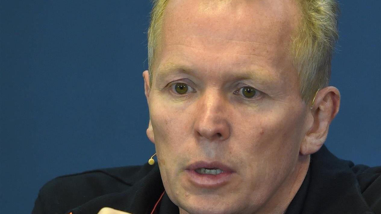 Andy Green (GBR) Force India F1 Technical Director in the Press Conference. Formula One World Championship, Rd12, Belgian Grand Prix, Practice, Spa-Francorchamps, Belgium, Friday, 22 August 2014. © Sutton Images