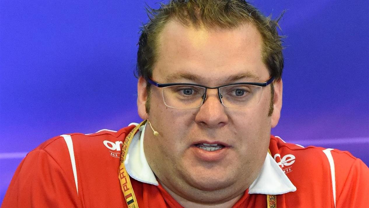 Dave Greenwood (GBR) Marussia Chief Engineer in the Press Conference. Formula One World Championship, Rd12, Belgian Grand Prix, Practice, Spa-Francorchamps, Belgium, Friday, 22 August 2014. © Sutton Images