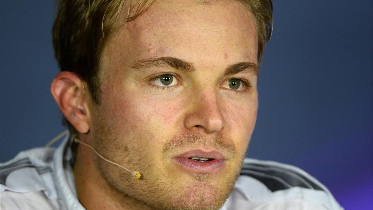 Second placed Nico Rosberg (GER) Mercedes AMG F1 in the post-race Press Conference. Formula One World Championship, Rd13, Italian Grand Prix, Monza, Italy, Race Day, Sunday, 7 September 2014