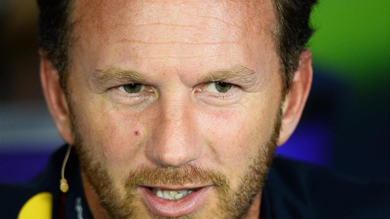 Christian Horner (GBR) Red Bull Racing Team Principal in the Press Conference. Formula One World Championship, Rd13, Italian Grand Prix, Monza, Italy, Practice, Friday, 5 September 2014
