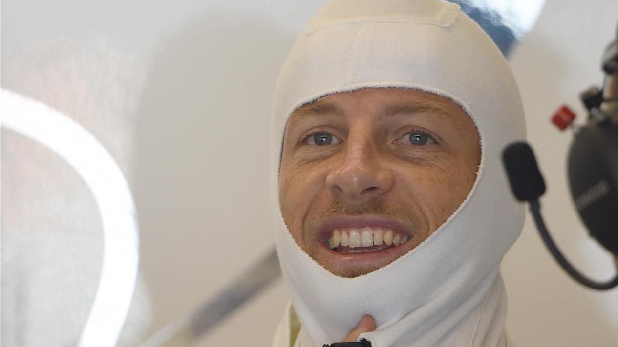 Jenson Button (GBR) McLaren. Formula One World Championship, Rd17, United States Grand Prix, Qualifying, Austin, Texas, USA, Saturday, 1 November 2014