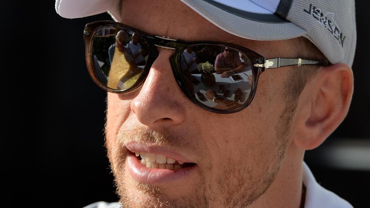 Jenson Button (GBR) McLaren. Formula One World Championship, Rd1, Australian Grand Prix, Preparations, Albert Park, Melbourne, Australia, Thursday, 13 March 2014