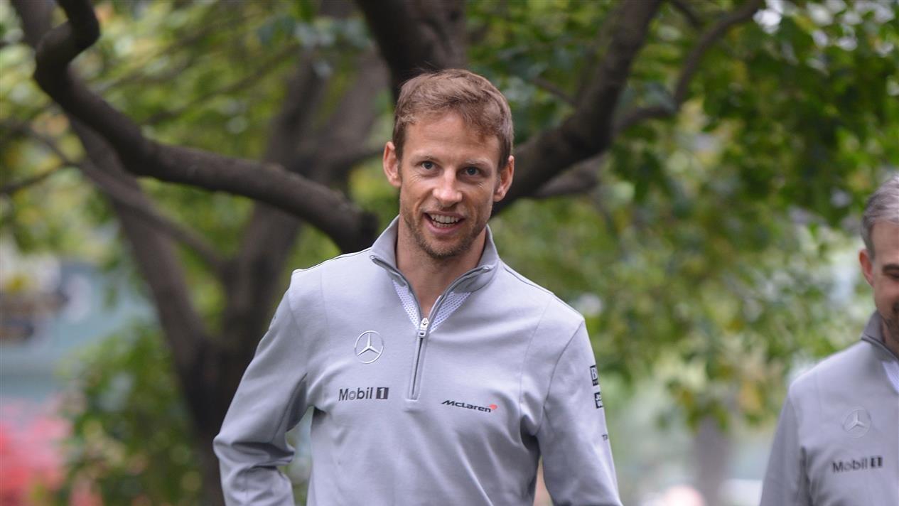 Jenson Button (GBR) McLaren. Formula One World Championship, Rd4, Chinese Grand Prix, Preparations, Shanghai, China, Thursday, 17 April 2014