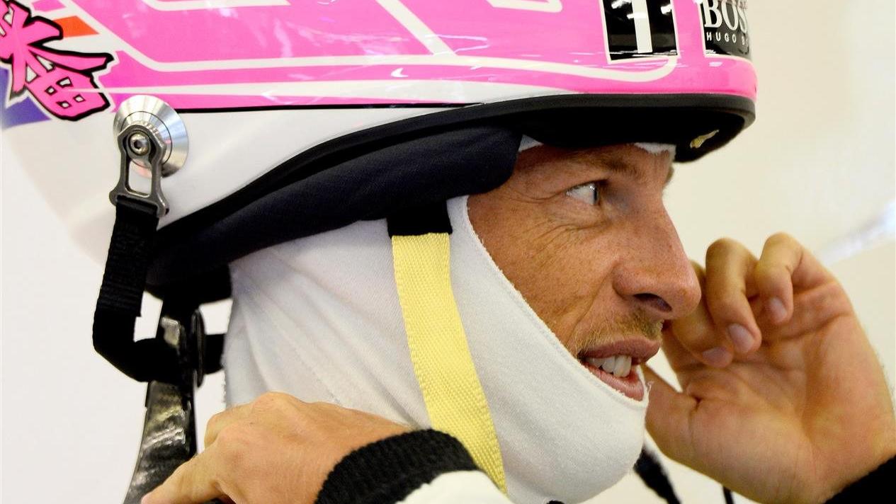 Jenson Button (GBR) McLaren. Formula One World Championship, Rd12, Belgian Grand Prix, Qualifying, Spa-Francorchamps, Belgium, Saturday, 23 August 2014