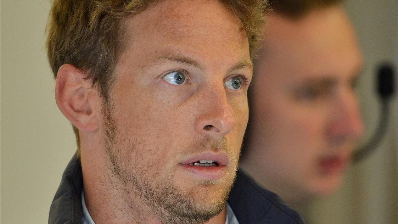 Jenson Button (GBR) McLaren. Formula One World Championship, Rd9, British Grand Prix, Qualifying, Silverstone, England, Saturday, 5 July 2014