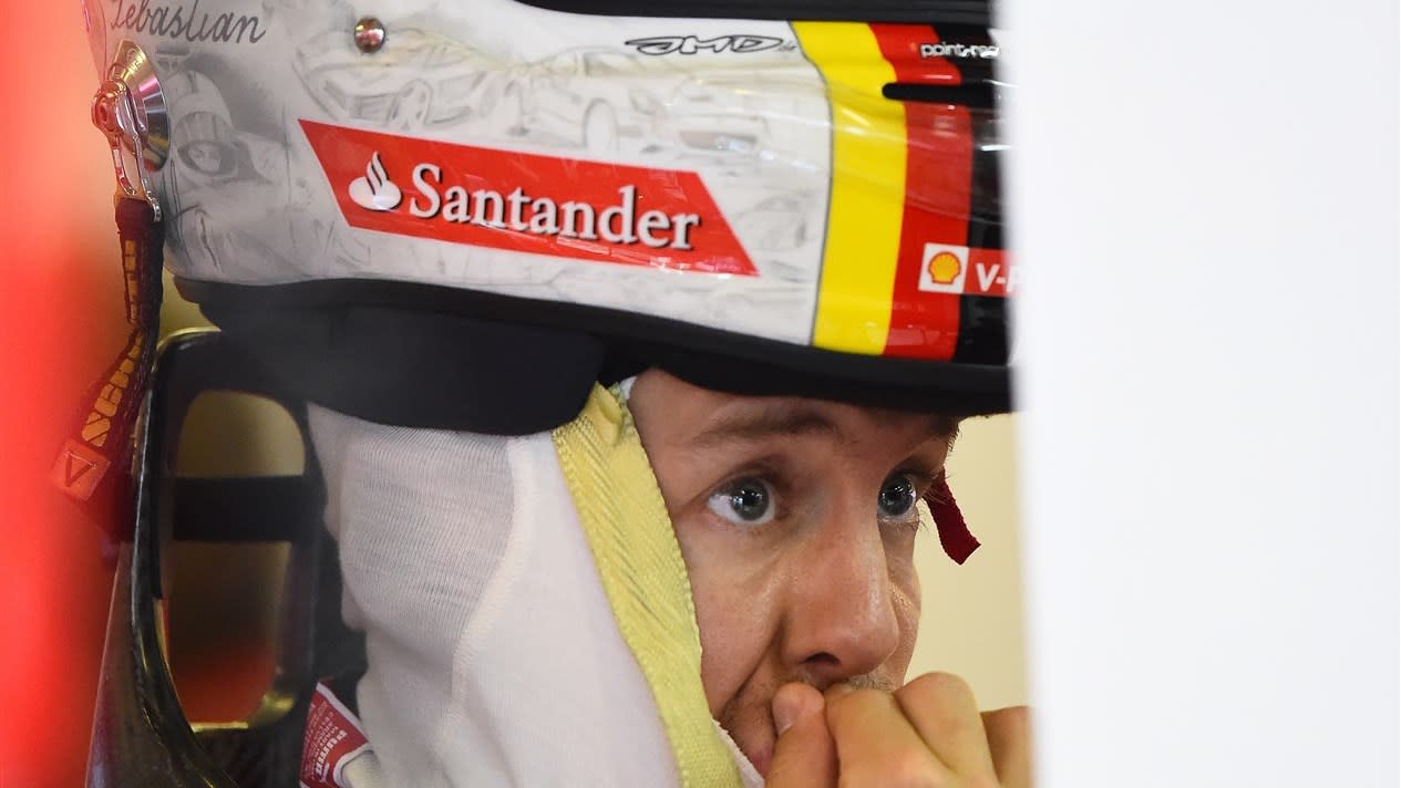 Sebastian Vettel (GER) Ferrari at Formula One World Championship, Rd19, Abu Dhabi Grand Prix, Practice, Yas Marina Circuit, Abu Dhabi, UAE, Friday 27 November 2015. © Sutton Motorsport Images