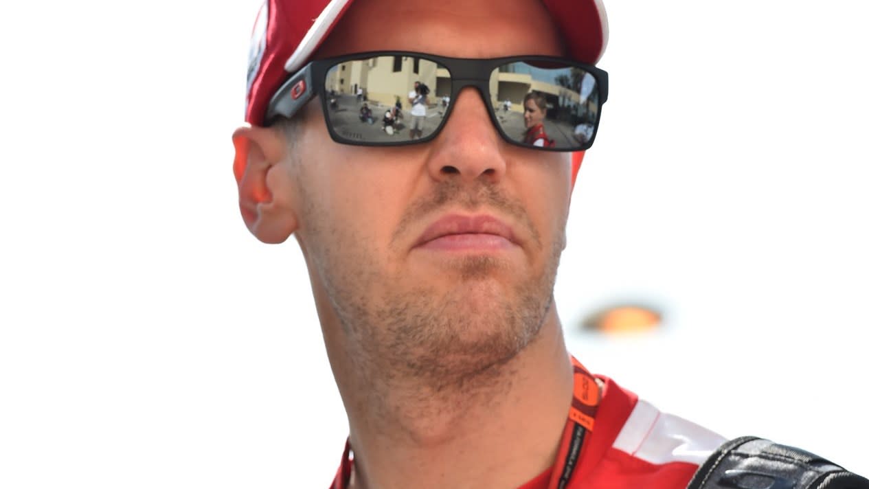Sebastian Vettel (GER) Ferrari at Formula One World Championship, Rd19, Abu Dhabi Grand Prix, Preparations, Yas Marina Circuit, Abu Dhabi, UAE, Thursday 26 November 2015. © Sutton Motorsport Images