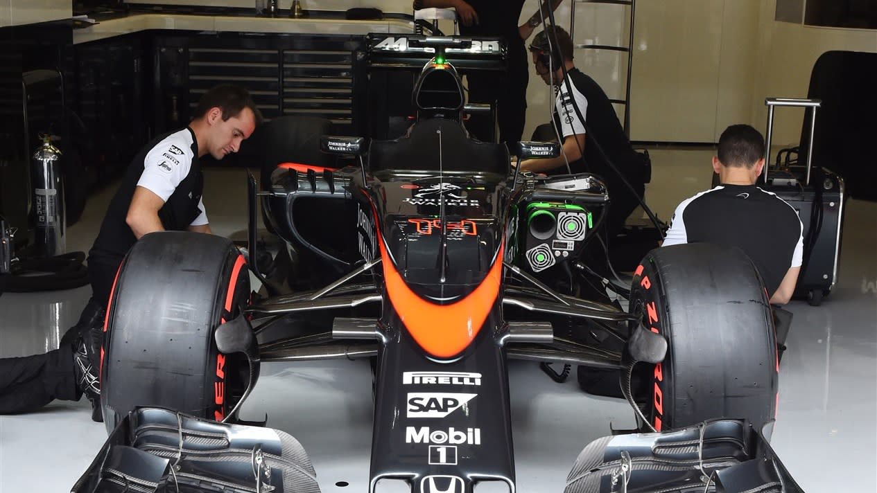 McLaren MP4-30 with new nose at Formula One World Championship, Rd8, Austrian Grand Prix, Practice, Spielberg, Austria, Friday 19 June 2015. © Sutton Motorsport Images