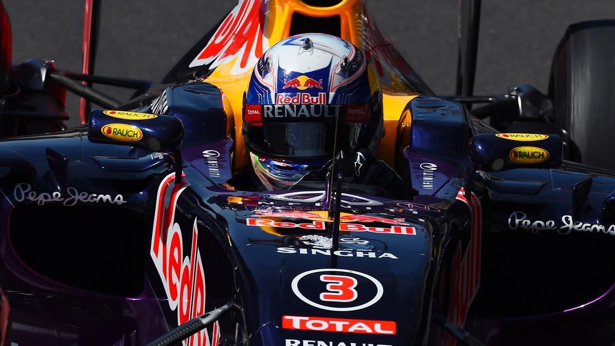 Daniel Ricciardo (AUS) Red Bull Racing RB11 at Formula One World Championship, Rd9, British Grand Prix, Practice, Silverstone, England, Friday 3 July 2015. © Sutton Motorsport Images