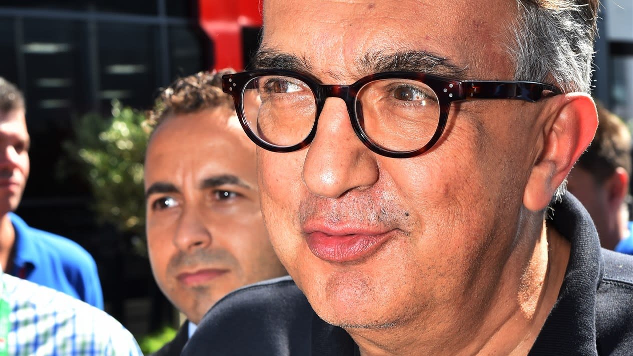 Sergio Marchionne (ITA) CEO FIAT at Formula One World Championship, Rd12, Italian Grand Prix, Qualifying, Monza, Italy, Saturday 5  September 2015. © Sutton Motorsport Images