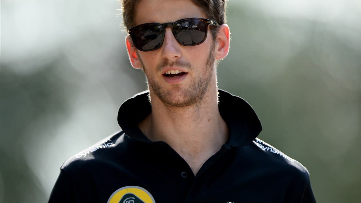 Romain Grosjean (FRA) Lotus F1 at Formula One World Championship, Rd2, Malaysian Grand Prix, Practice, Sepang, Malaysia, Friday 27  March 2015. © Sutton Motorsport Images