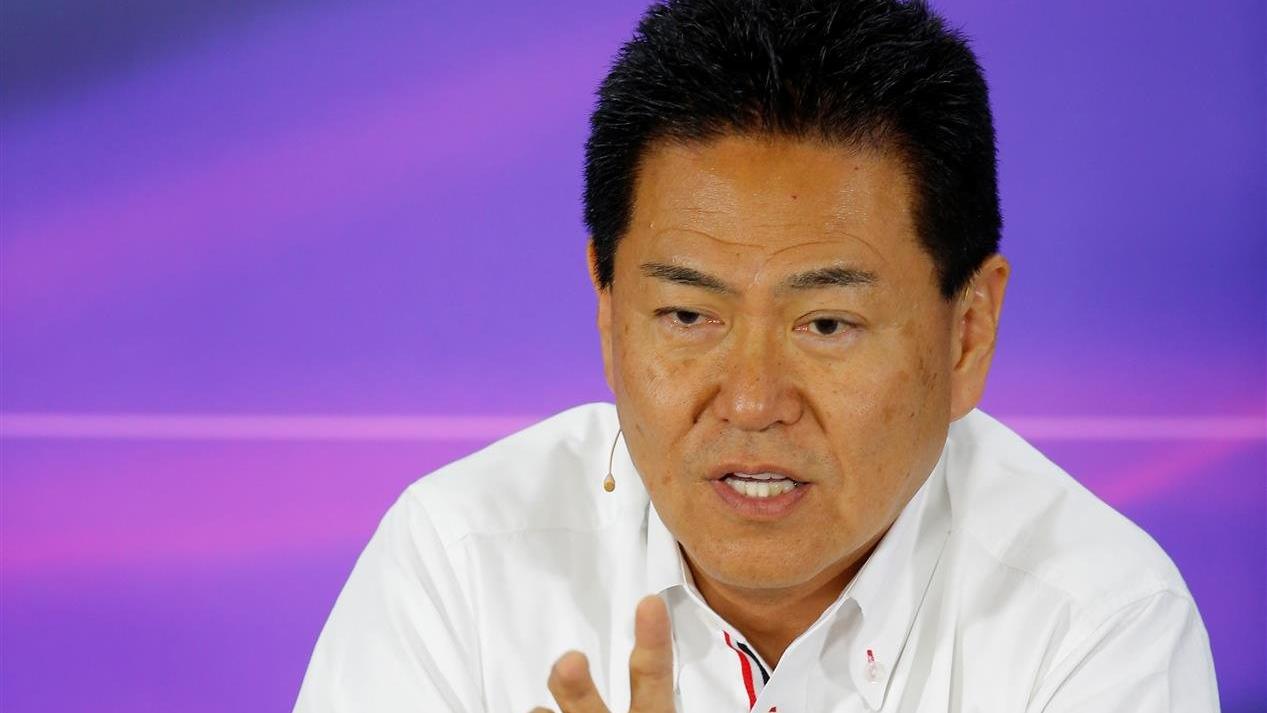 Yasuhisa Arai (JPN) Head of Honda Motorsport in the Press Conference. Formula One World Championship, Rd4, Chinese Grand Prix, Practice, Shanghai, China, Friday, 18 April 2014. © Sutton Images