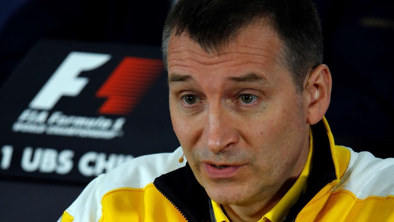 Rob White (GBR) Renault Sport in the Press Conference. Formula One World Championship, Rd4, Chinese Grand Prix, Practice, Shanghai, China, Friday, 18 April 2014. © Sutton Images