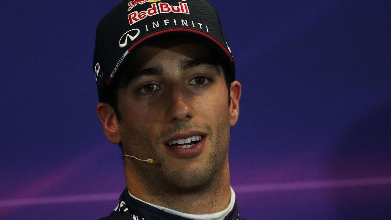 Daniel Ricciardo (AUS) Red Bull Racing in the Press Conference. Formula One World Championship, Rd6, Monaco Grand Prix, Qualifying, Monte-Carlo, Monaco, Saturday, 24 May 2014. © Sutton Images