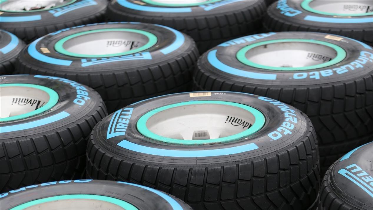 Pirelli tyres. Formula One World Championship, Rd7, Canadian Grand Prix, Preparations, Montreal, Canada, Thursday, 5 June 2014. © Sutton Images